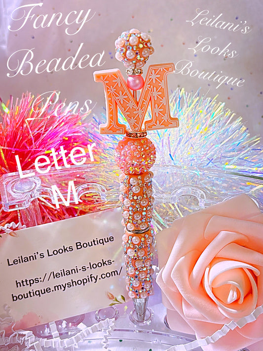 Beaded Pens, Fancy pens, Acrylic beads, rhinestones pens, journal pens, gift ideas