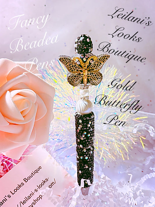 Beaded Pens, Fancy pens, Acrylic beads, rhinestones pens, journal pens, gift ideas